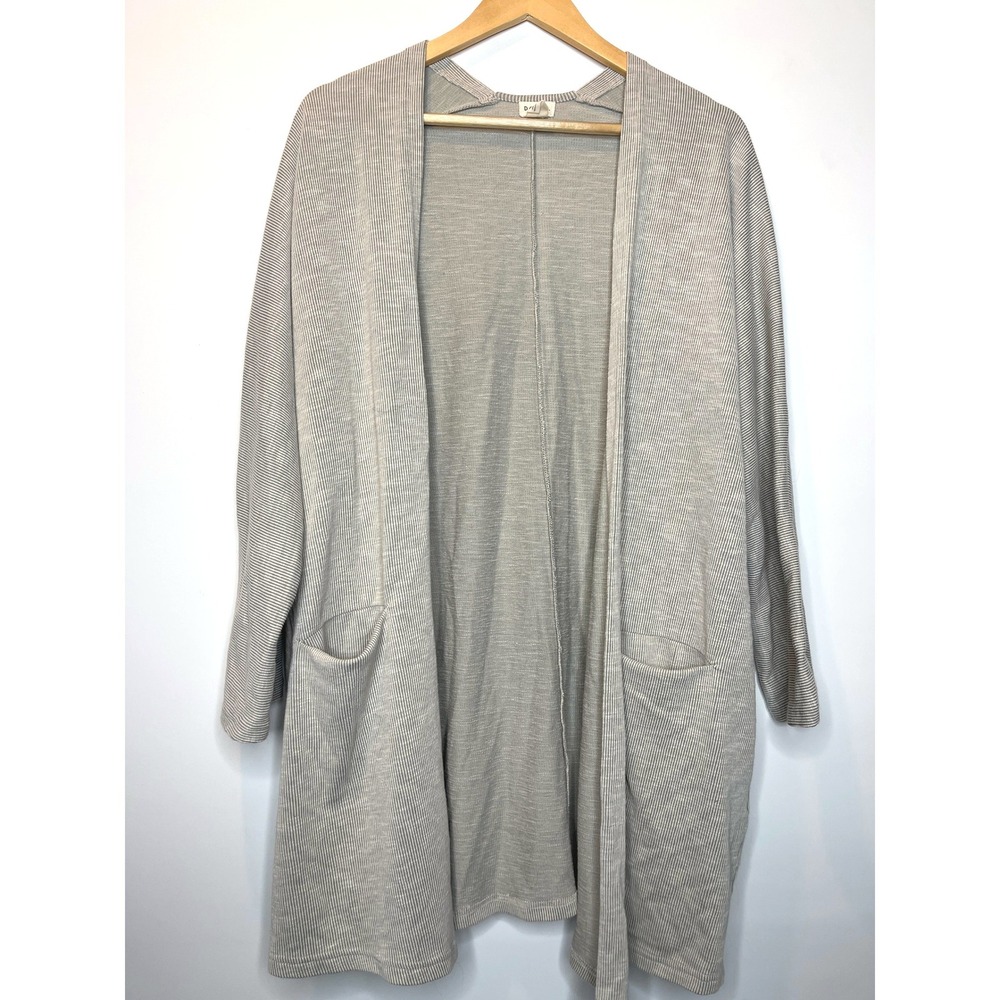 Anthropologie Donni Ribbed Slouchy Open Front Cardigan Lagenlook One‎ Size